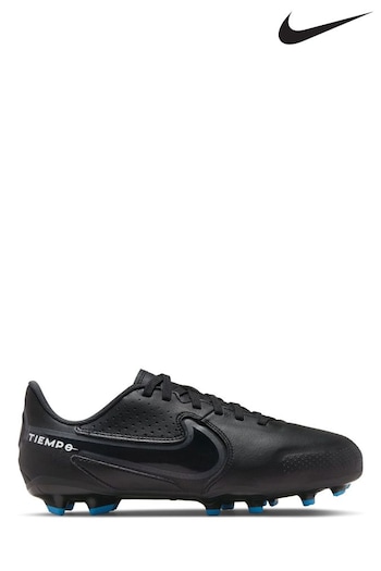 Nike Black Jr. Tiempo Legend 9 Academy Firm Ground Football Boots casual (T50263) | £50