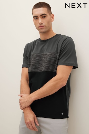 Charcoal Grey Inject Soft Touch T-Shirt (T50413) | £24