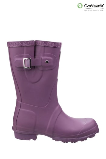 Cotswolds Purple Windsor Short Wellies (T50590) | £67