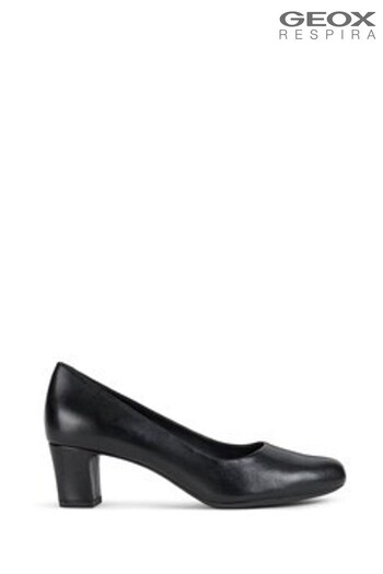 Geox Black Umbretta Tassel Court Shoes (T50592) | £47
