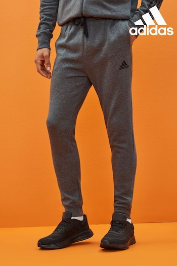 adidas Grey Sportswear Essentials Fleece Regular Tapered Joggers (T50892) | £38