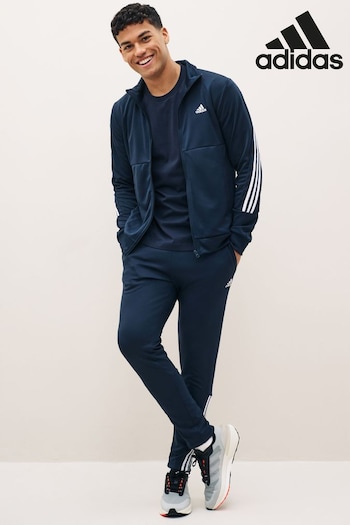 adidas Blue Sportswear ontheblock Slim Zipped Tracksuit (T50998) | £63