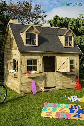 Rowlinson Garden Products Natural Country Cottage Playhouse (T51217) | £1,760