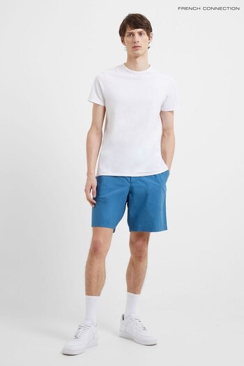 French Connection Blue Military Cotton Combat Short (T51241) | £35