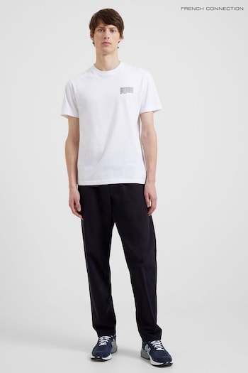 French Connection Repeat White T-Shirt (T51249) | £25