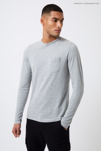 French Connection Pocket Long Sleeve T-Shirt (T51333) | £14