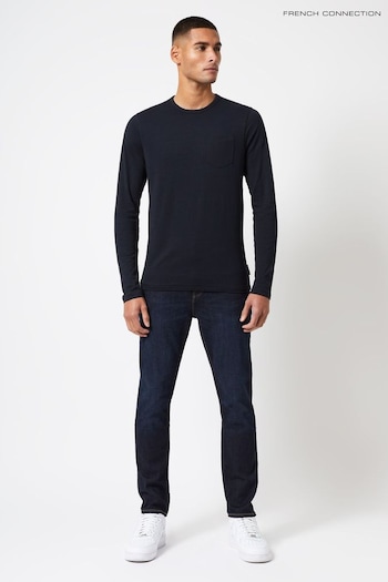 French Connection Pocket Long Sleeve T-Shirt (T51335) | £14