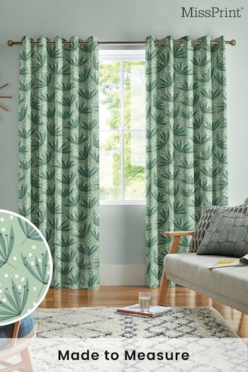 MissPrint Thyme Wildflower Made to Measure Curtains (T51360) | £91
