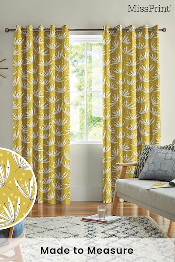 MissPrint Acacia Wildflower Made to Measure Curtains (T51377) | £91