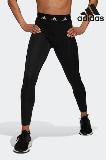 adidas Black Techfit Period Proof 7/8th Base Layer Leggings (T51470) | £55