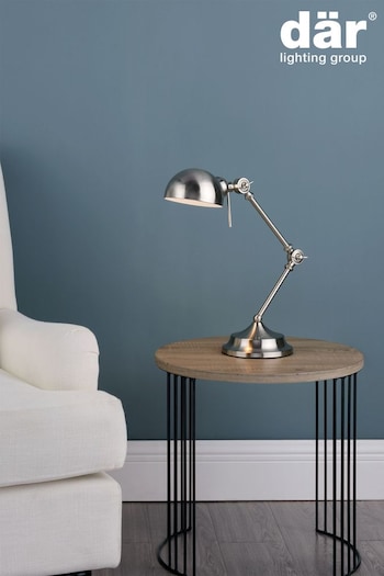 Dar Lighting Brass Brunel Table Lamp (T51561) | £69