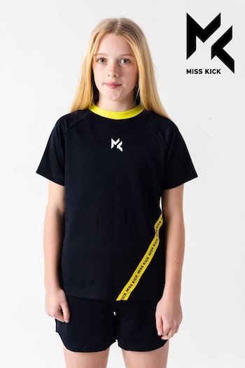 Miss Kick Girls Teal Blue Standard Training Top (T51670) | £20