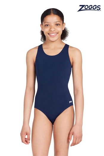 Zoggs Men Blue Cottesloe Sportsback Swimsuit (T52175) | £22