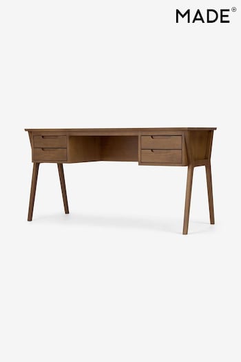 MADE.COM Dark Oak Jenson Desk (T52201) | £699