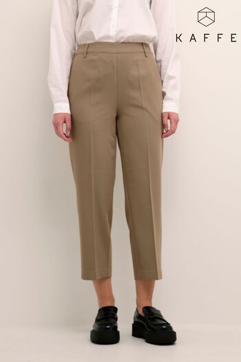 Kaffe Sakura Cropped Casual Trousers (T52213) | £45