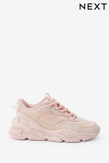 Nude Pink Chunky Trainers (T52378) | £27 - £33