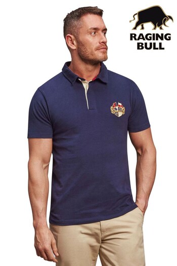Raging Bull Short Sleeve Classic Rugby (T52386) | £64