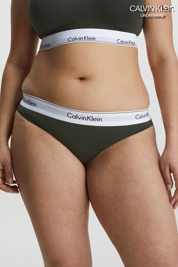 Calvin Klein Green Modern Cotton Bikini Knickers (T52520) | £23