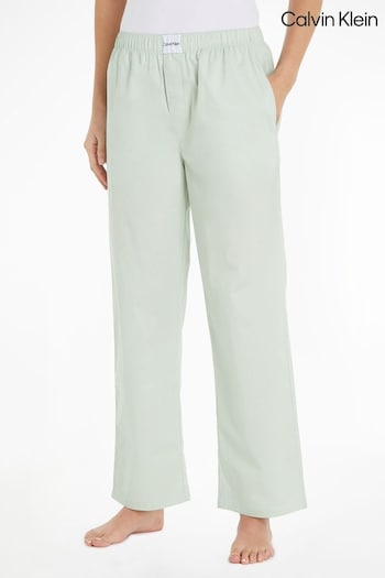 Calvin Klein Green Pure Cotton Sleep Pyjamas (T52525) | £50