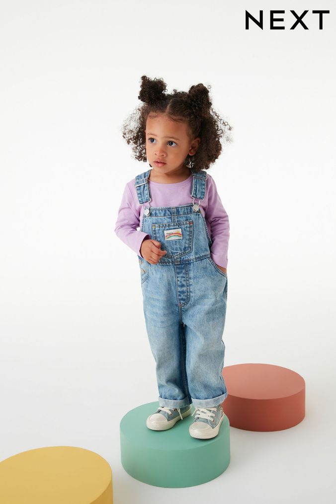 Denim Dungarees (3mths-7yrs) (T52692) | £18 - £22
