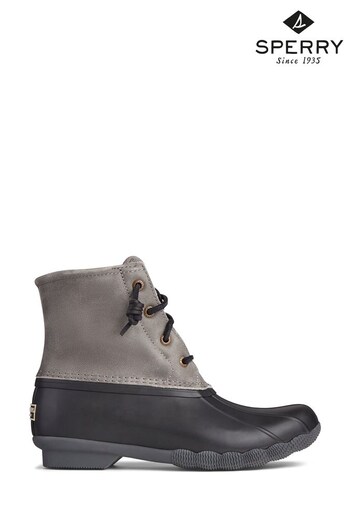 Sperry Black Saltwater Core Mid Boots (T53300) | £125