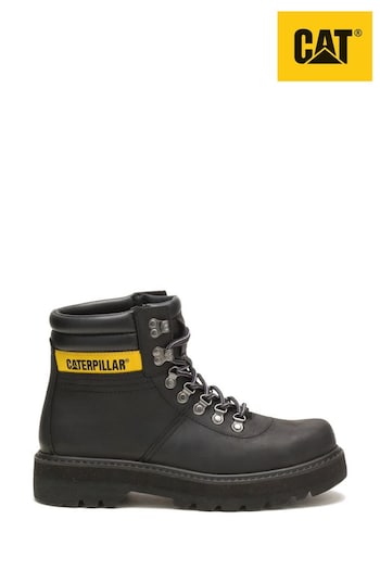 CAT Lifestyle Black Vanquish Ankle Boots (T53466) | £110