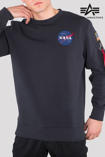 Alpha Industries Rep Blue Space Shuttle Sweater (T53683) | £95