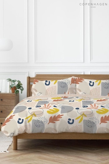Copenhagen Home Terracotta Anisa Duvet Cover & Pillowcase Set (T53735) | £16 - £32