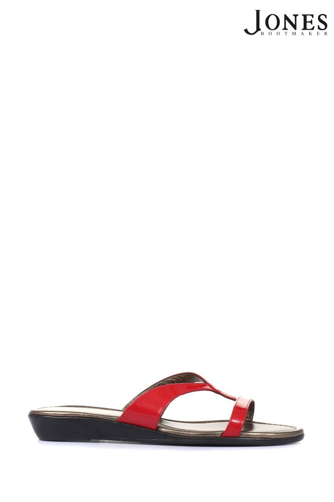 Flat red discount sandals uk