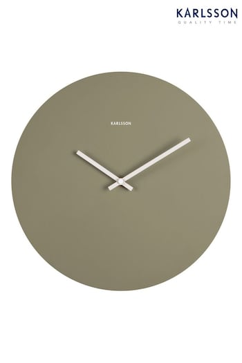 Karlsson Green Colour Splash Wall Clock (T53910) | £43