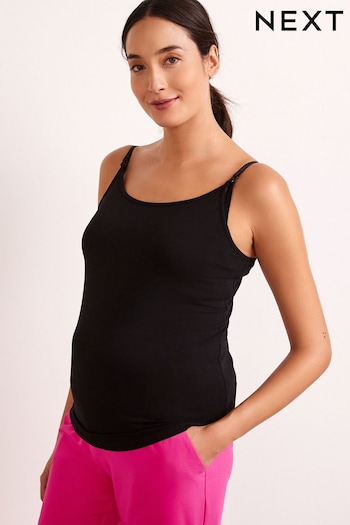 Black Maternity Nursing Vest (T53965) | £18