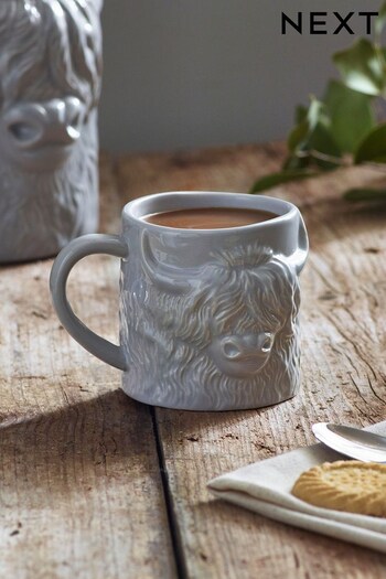 Grey Hamish the Cow Mug (T54144) | £7