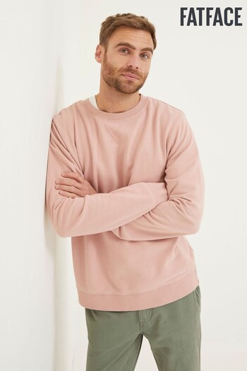 FatFace Pink Emsworth Crew Sweat Top (T54266) | £42