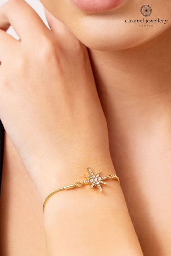 Caramel Jewellery London Gold 'Superstar' Bracelet (T54556) | £12