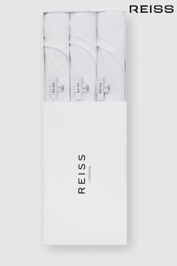 Reiss White Bless 3 Pack Three Pack Of Crew Neck T-shirts (T55099) | £78