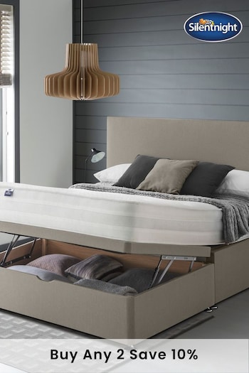 Silentnight Natural Eco 1200 Mirapocket Half Ottoman Divan Bed Set (T55489) | £980 - £1,170