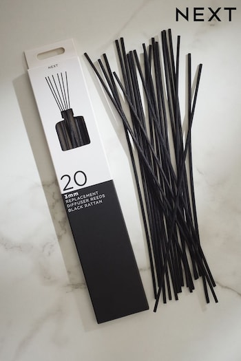 20 Pack Black Replacement Diffuser Reeds (T55609) | £4