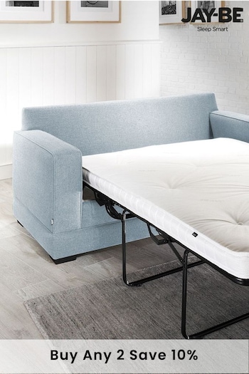 Jay-Be Beds Blue Modern Sofa Bed with Micro ePocket Sprung Mattress (T56172) | £995