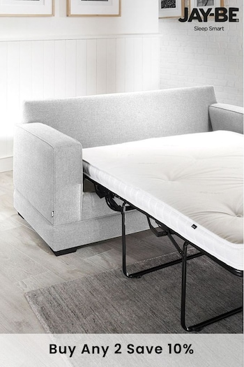 Jay-Be Beds Grey Modern Sofa Bed with Micro ePocket Sprung Mattress (T56174) | £995