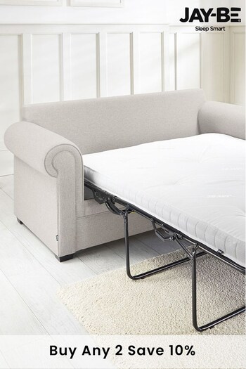 Jay-Be Beds Mink/Pink Classic Sofa Bed with Micro ePocket Sprung Mattress (T56181) | £1,000