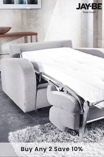 Jay-Be Grey Retro Sofa Bed Chair with Deep Sprung Mattress (T56184) | £1,400