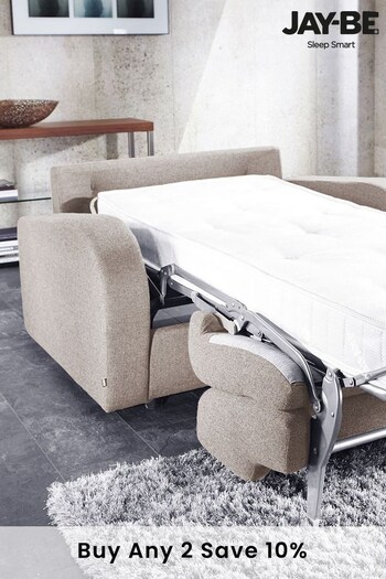 Jay-Be Beds Brown Retro Sofa Bed Chair with Deep Sprung Mattress (T56185) | £1,400