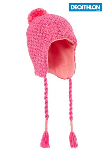 Decathlon Kids Pink Ski Hat (T56231) | £15