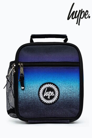 Hype Unisex Blue Speckle Fade Crest Lunchbox (T56272) | £18