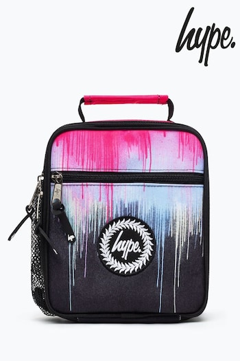 Hype. Unisex Pink Drip Crest Lunchbox (T56281) | £18