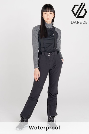 Dare 2b Black Effused II Waterproof Ski Trousers Super (T56561) | £70
