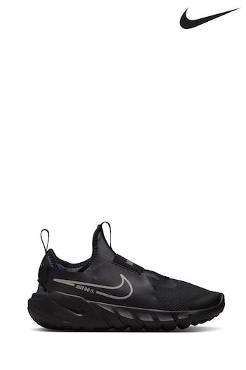 Nike Black/Silver Flex Runner Youth Trainers (T56859) | £38