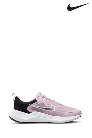Nike des Pink Downshifter 12 Running Youth Trainers (T56879) | £40