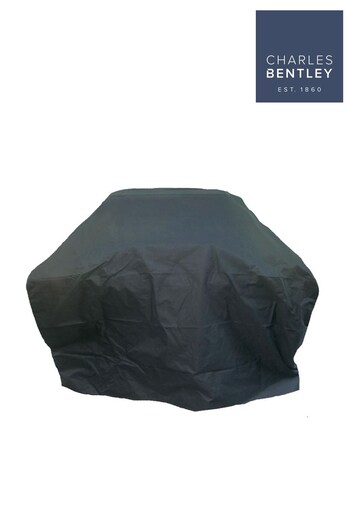 Charles Bentley Black Garden Premium Waterproof Burner BBQ Cover (T56968) | £45