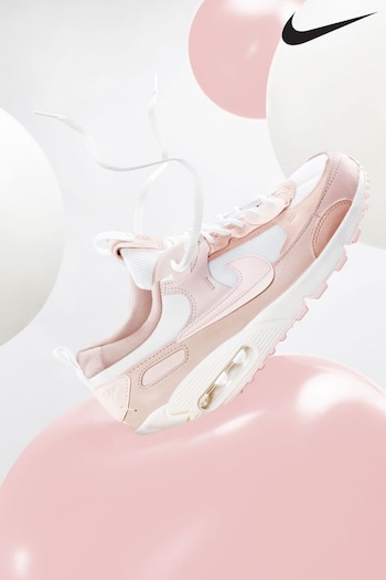 Nike outlet Pink Air Max 90 Futura Trainers (T57264) | £145
